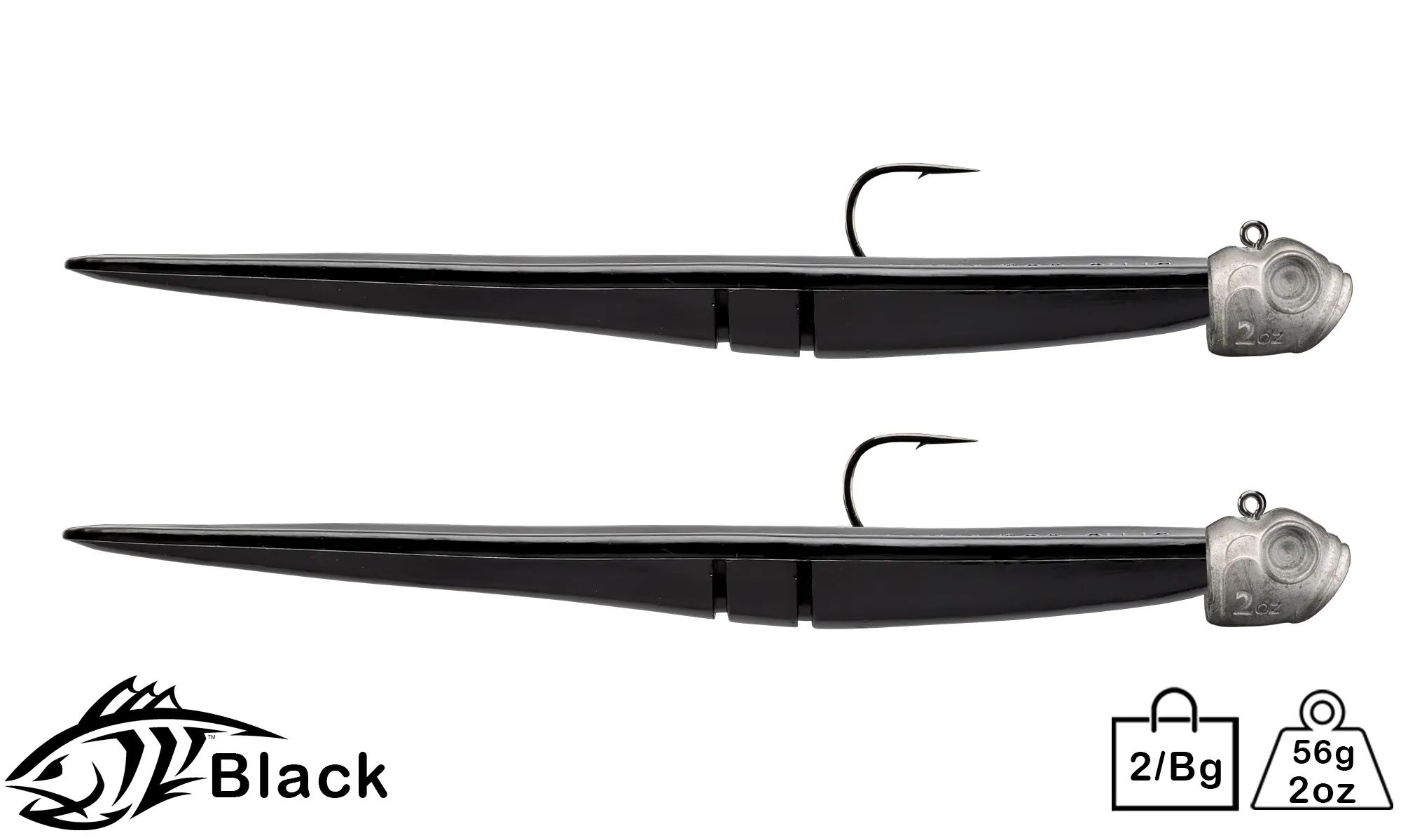 Lunker City 12" 2oz Pre-Rigged Slug-Go - Image 2