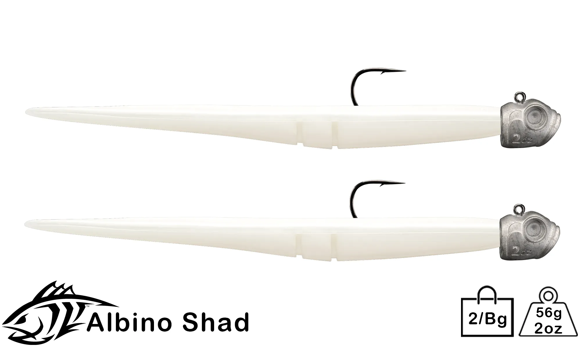 Lunker City 12" 2oz Pre-Rigged Slug-Go - Image 3