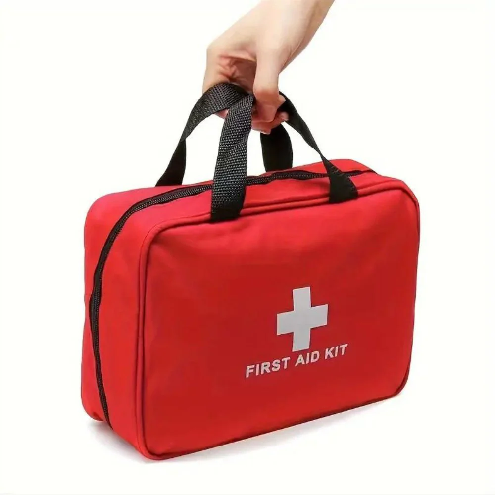 Outdoorzees 173pcs Large First Aid Kit: Portable Bag For Outdoor Hunting, Hiking, Camping And More - Including Emergency Supplies! - Image 3