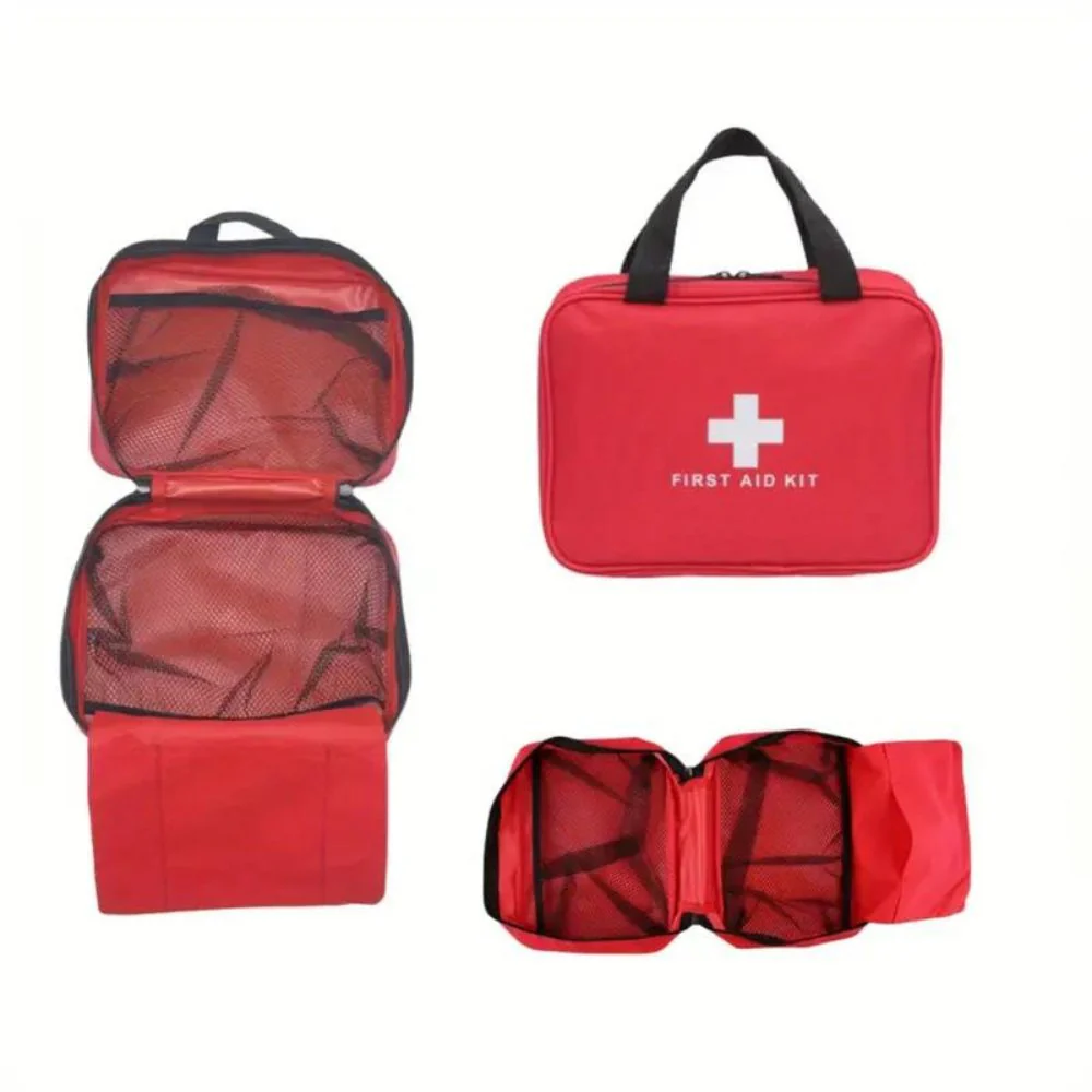 Outdoorzees 173pcs Large First Aid Kit: Portable Bag For Outdoor Hunting, Hiking, Camping And More - Including Emergency Supplies! - Image 4