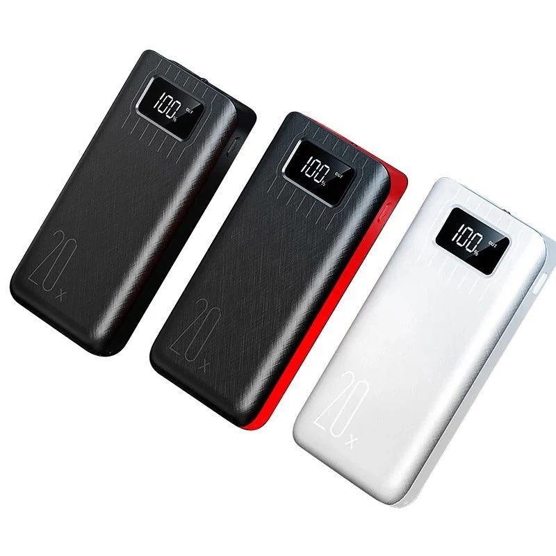 Outdoorzees 20000mAh External Battery Power Bank Dual USB With LED Flashlight - Image 4