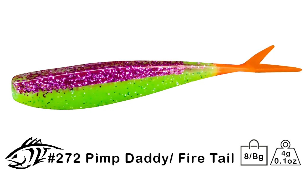 Lunker City 3.5" Fat Fin-S Fish - Image 14