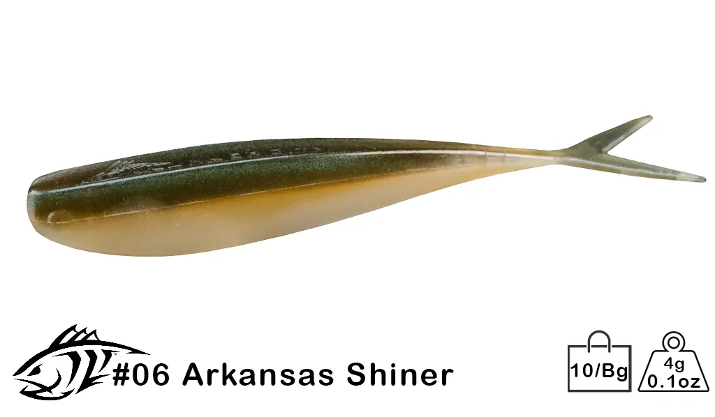 Lunker City 3.5" Fat Fin-S Fish - Image 2