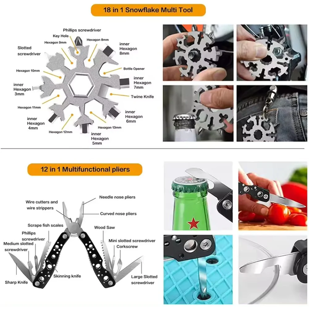 Outdoorzees 31 Pieces in 1 Bag Survival Gear and Equipment - Image 6