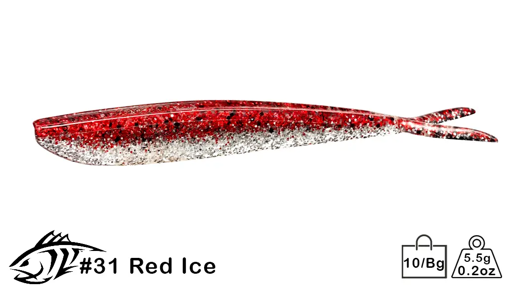 Lunker City 4" Fin-S Fish (Color #1-150) - Image 11