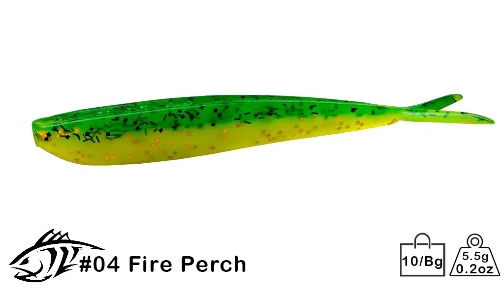 Lunker City 4" Fin-S Fish (Color #1-150) - Image 4
