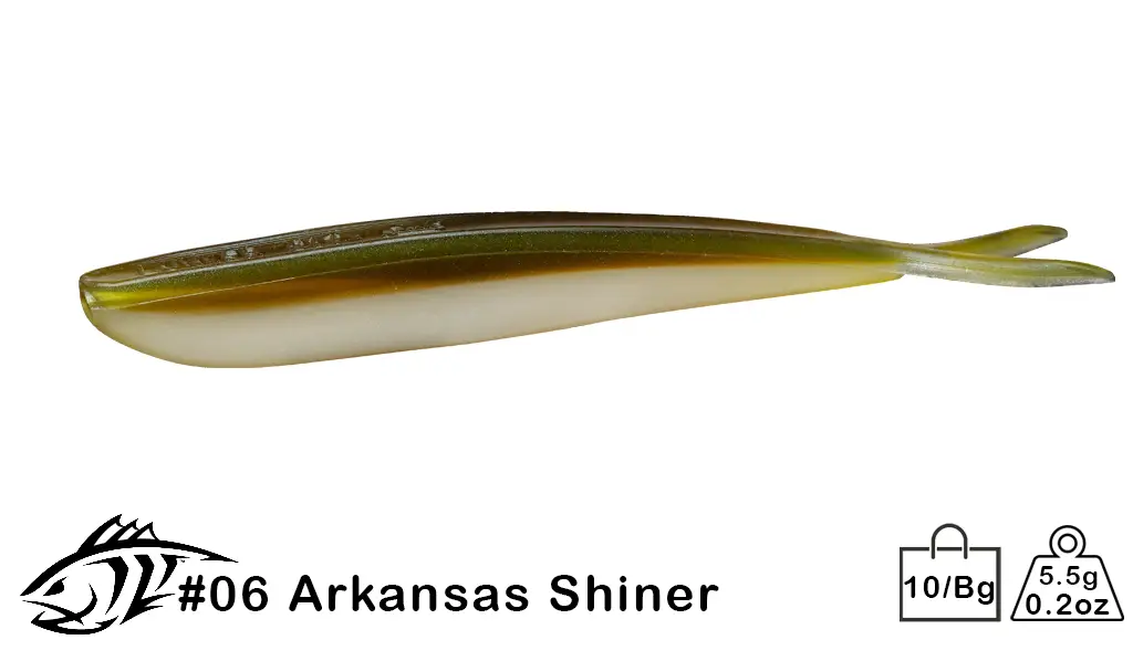 Lunker City 4" Fin-S Fish (Color #1-150) - Image 5