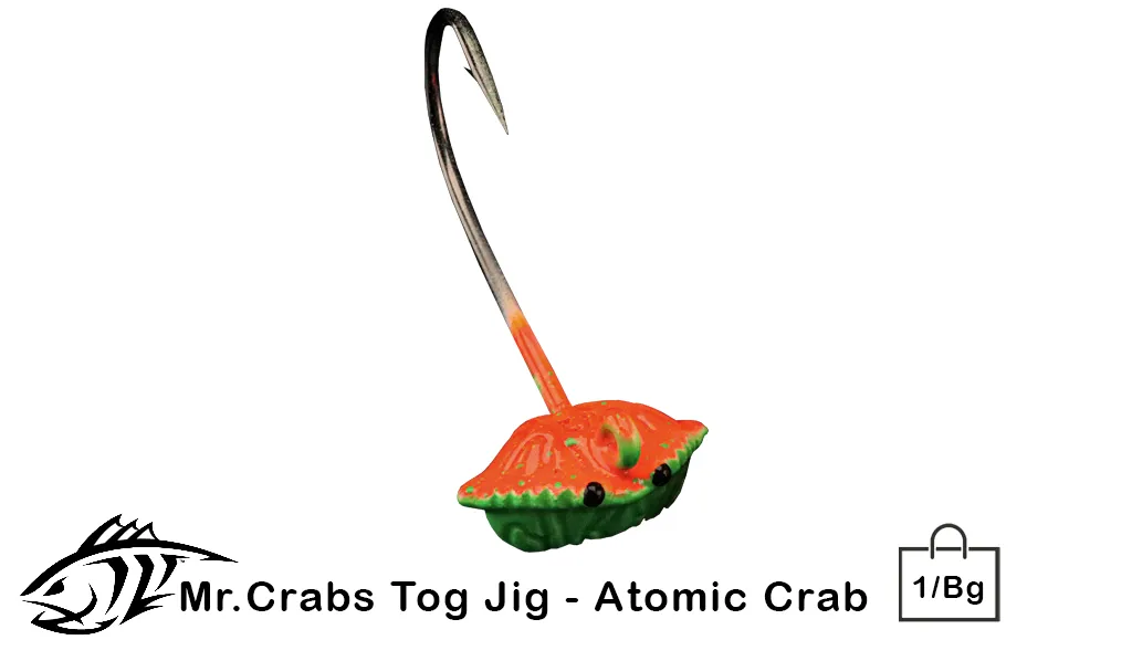 Lunker City 4oz Mr. Crabs Tog Jig 1/Bag - Image 3