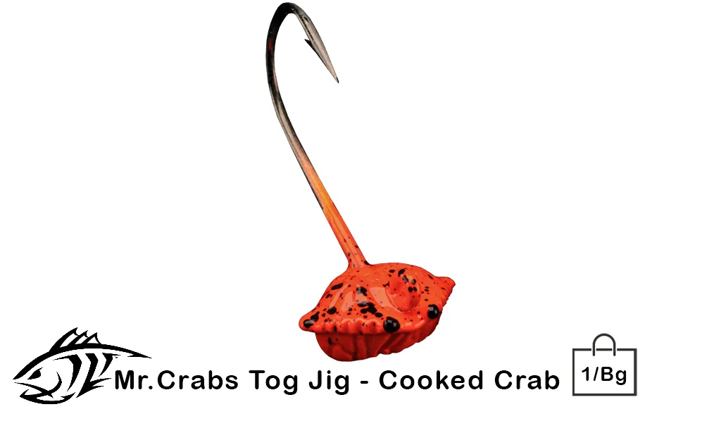 Lunker City 4oz Mr. Crabs Tog Jig 1/Bag - Image 4