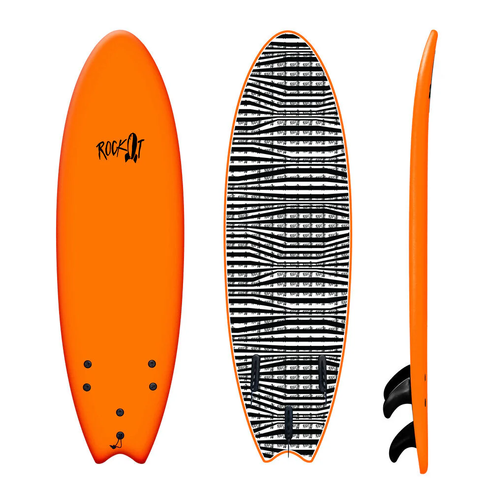 Rock-It Surf 6' ALBERT FISH Surfboard - Image 12