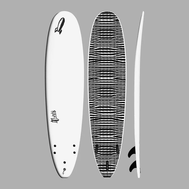 Rock-It Surf 8' BIG SOFTY longboard (3-fin) - Image 17