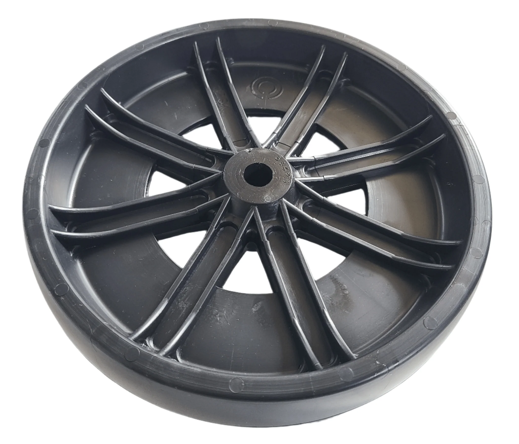 V8" Wheels (set of 2) For Drum Smoker (Replacement Wheels For Hunsaker Smokers) - Image 2
