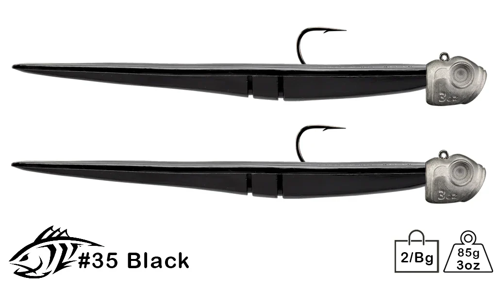 Lunker City 9" 3oz Pre-Rigged Slug-Go - Image 2