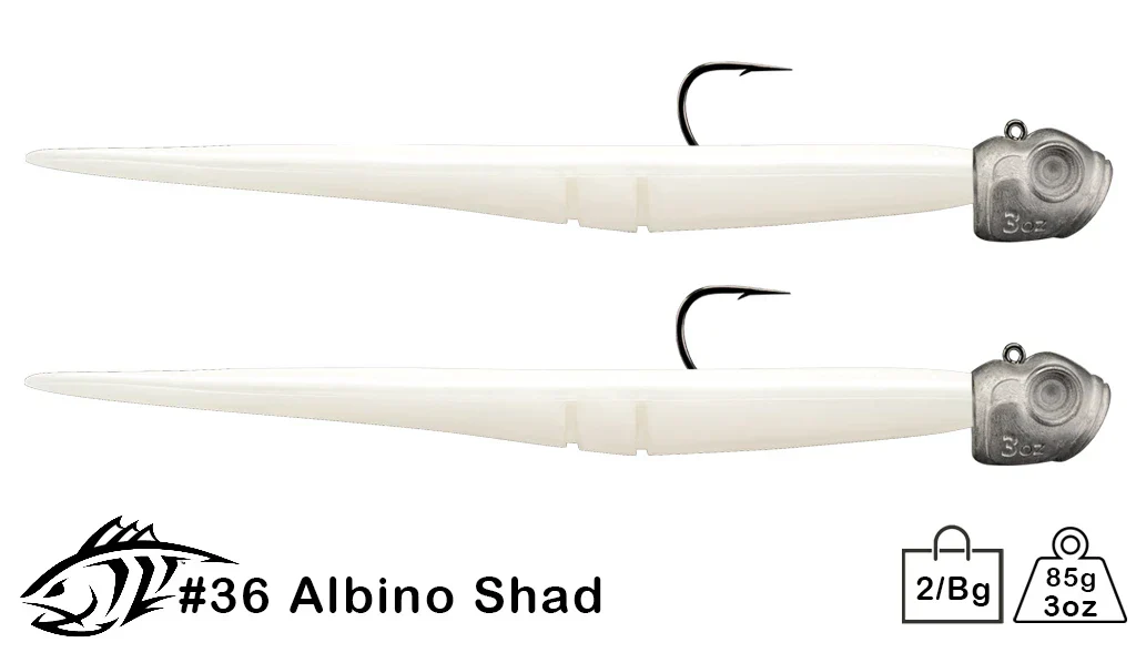 Lunker City 9" 3oz Pre-Rigged Slug-Go - Image 3