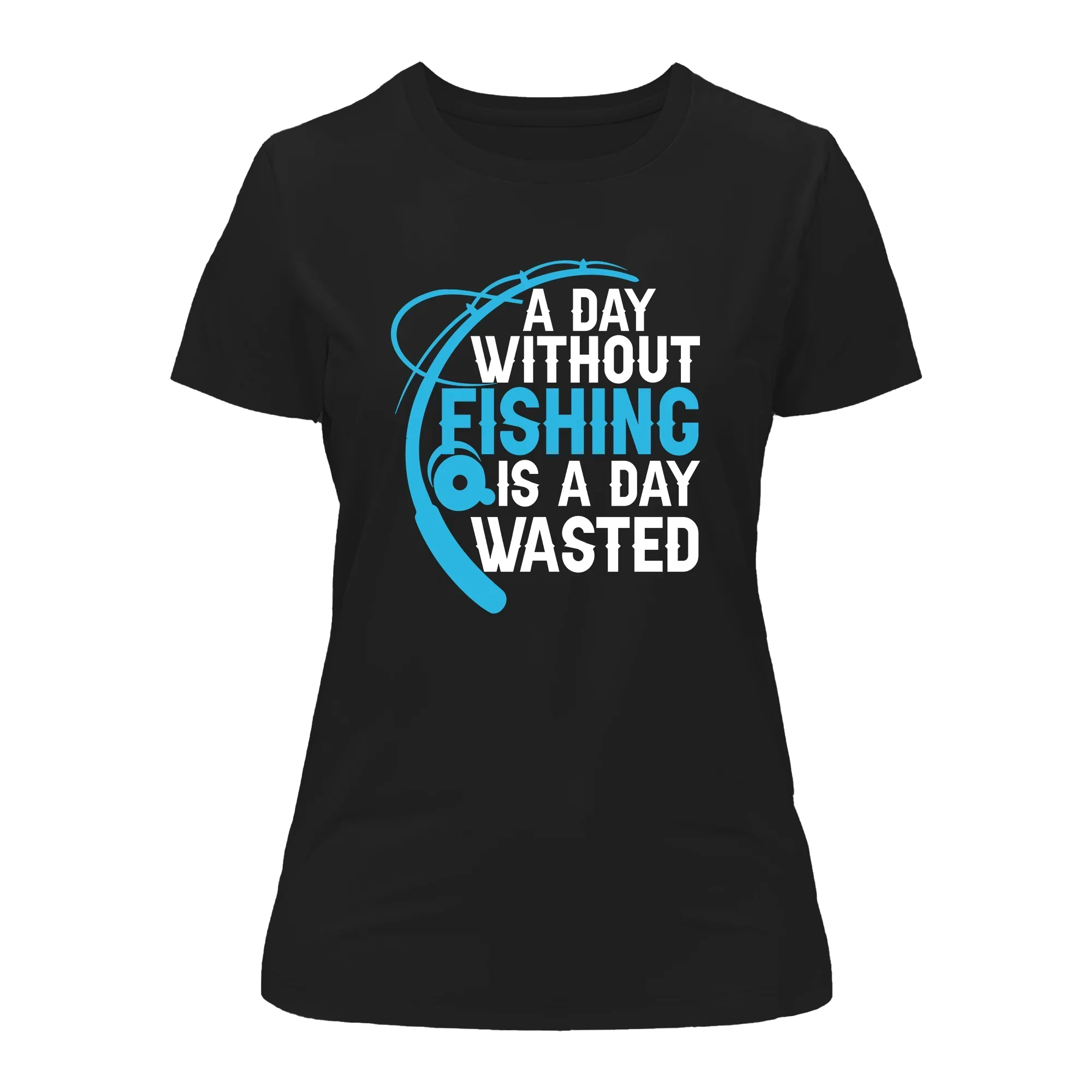 Outdoorzees A Day Without Fishing T-Shirt for Women - Image 2