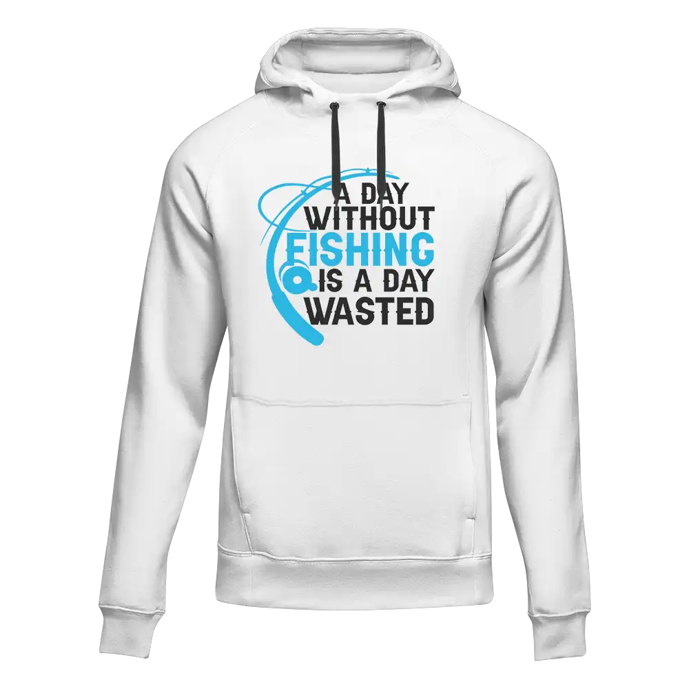 Outdoorzees A Day Without Fishing Unisex Hoodie - Image 3