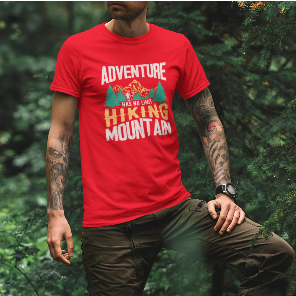 Outdoorzees Adventure Has No Limit Man T-Shirt - Image 5