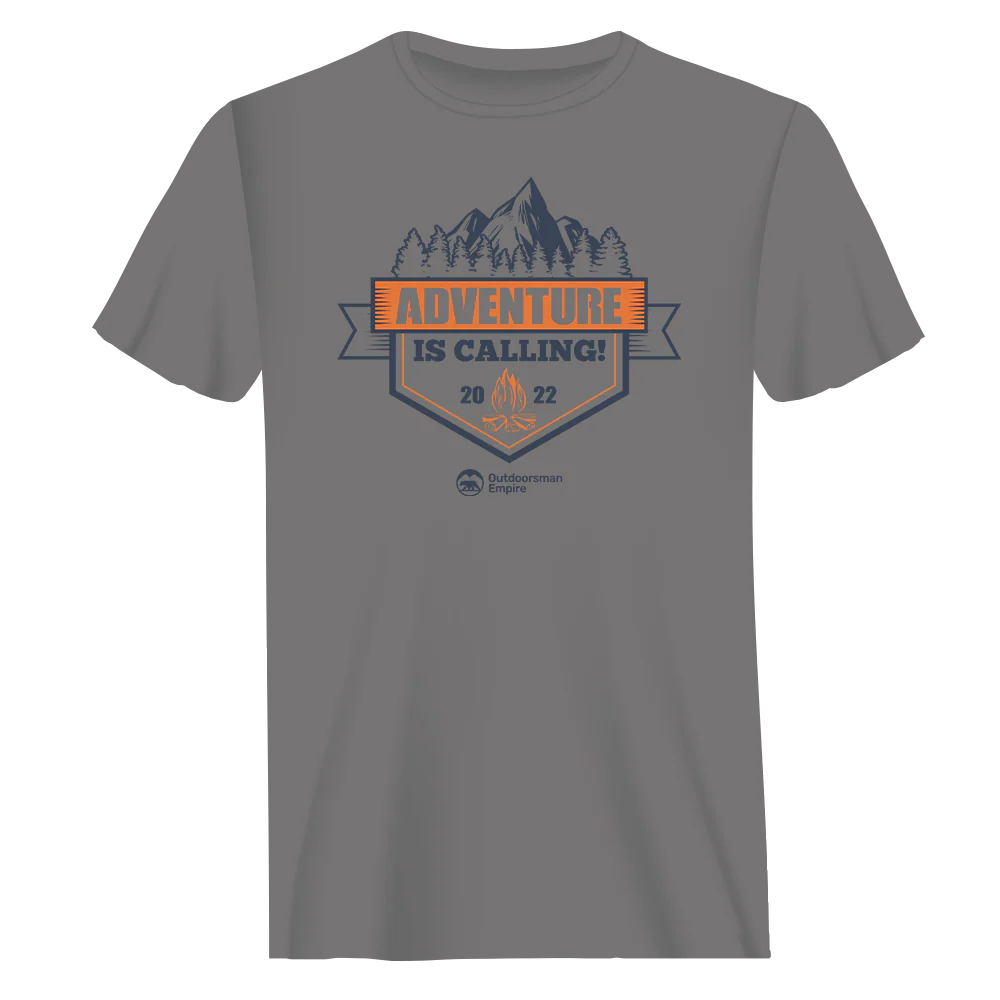 Outdoorzees Adventure Is Calling T-Shirt for Men - Image 2