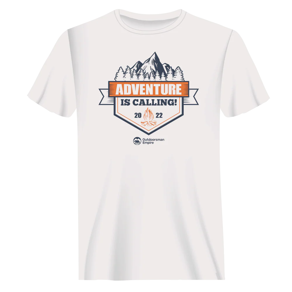 Outdoorzees Adventure Is Calling T-Shirt for Men - Image 4
