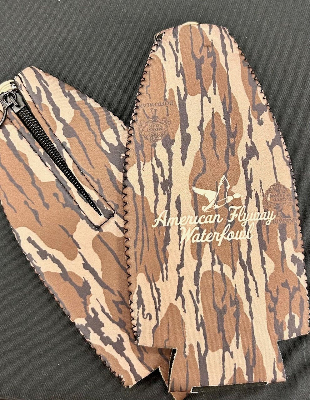 AFW Mossy Oak Bottomland Logo Bottle Koozies - Image 3