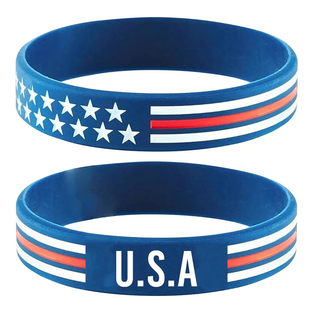 OutLaw Eyewear American Flag Rubber Wristband