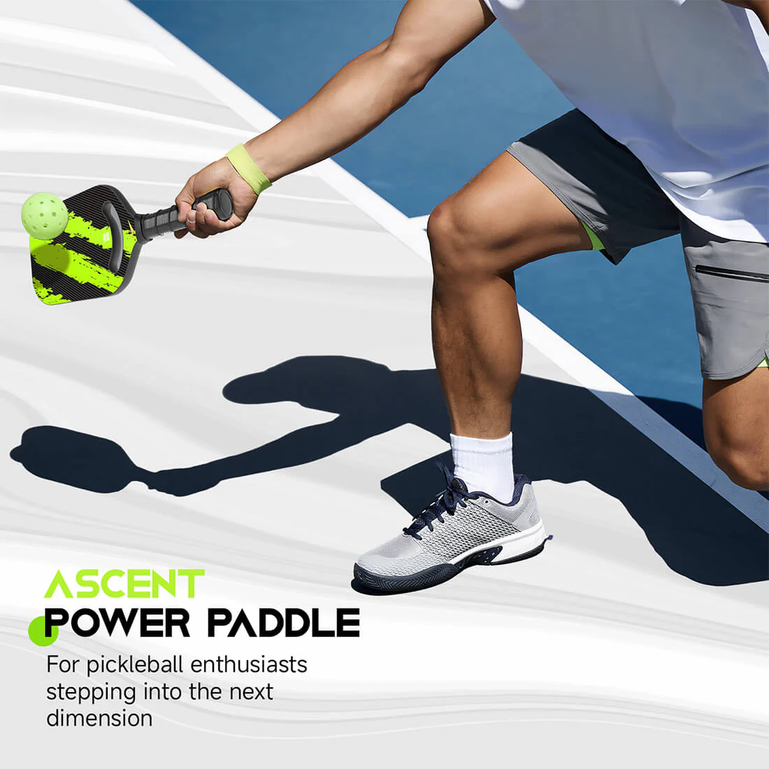 Warping Point Ascent Pickleball Paddle - Control - Image 7