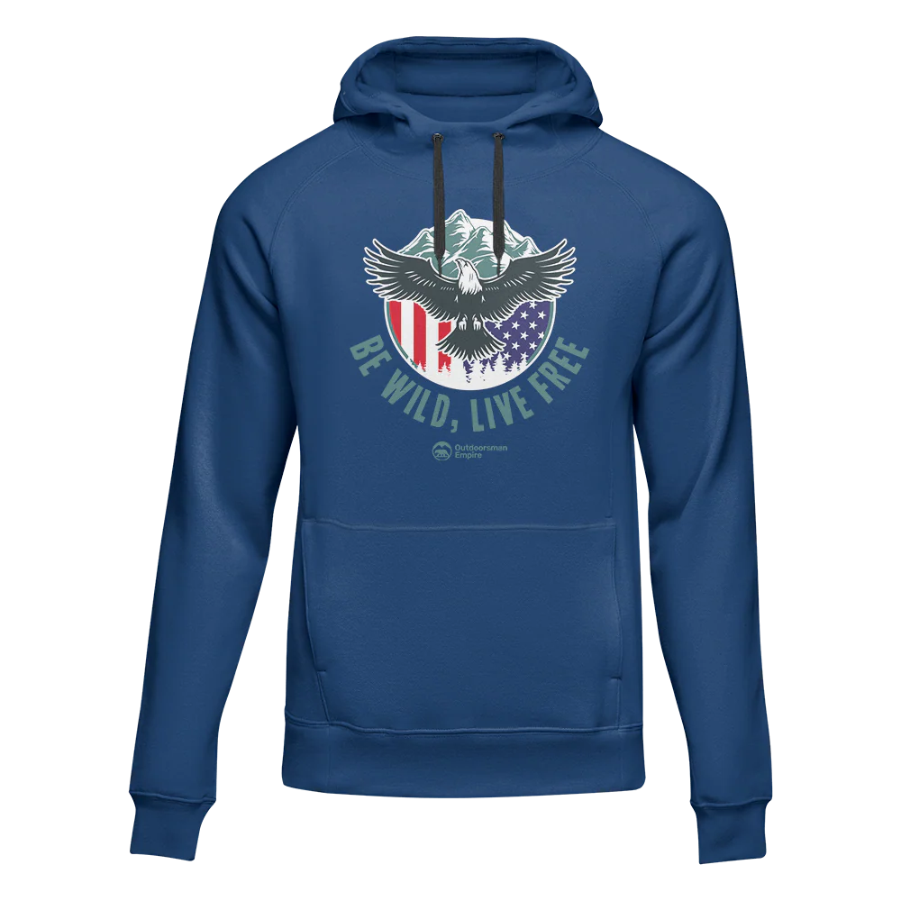 Outdoorzees Be Wild Be Free Unisex Hoodie