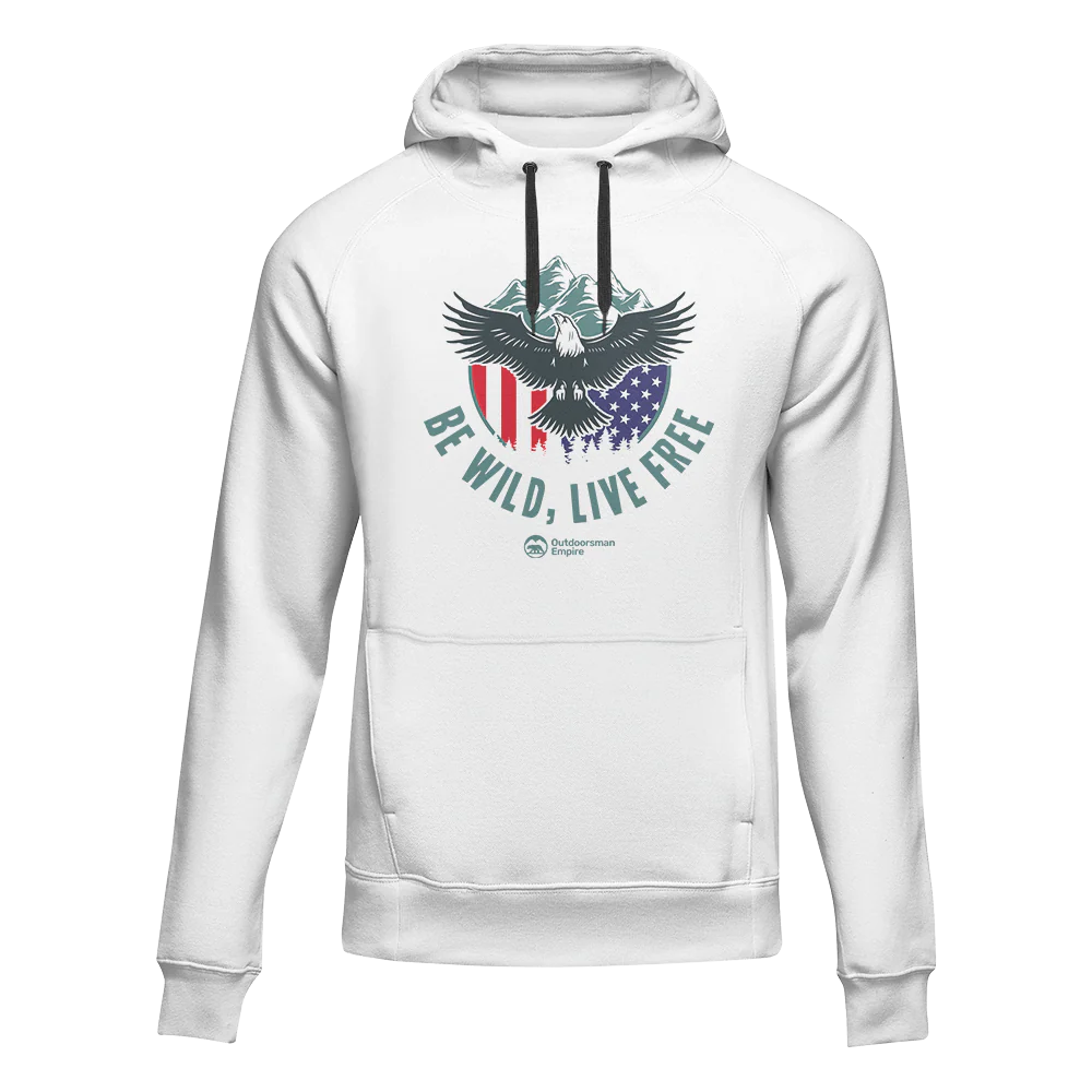 Outdoorzees Be Wild Be Free Unisex Hoodie - Image 4