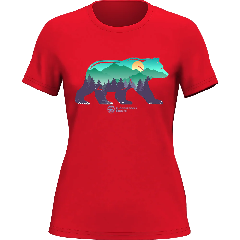 Outdoorzees Bear T-Shirt for Women - Image 4