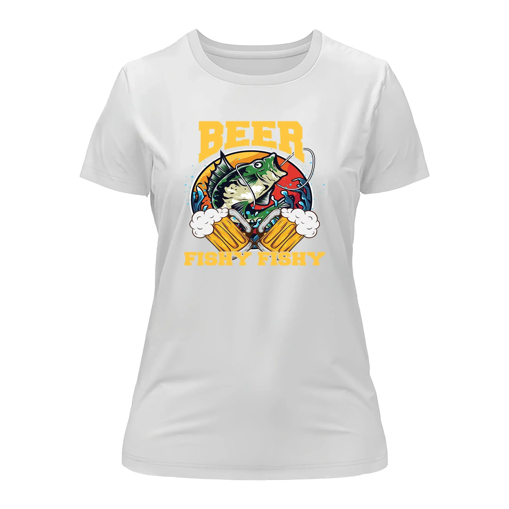 Outdoorzees Beer Fishy Fishy 2 T-Shirt for Women