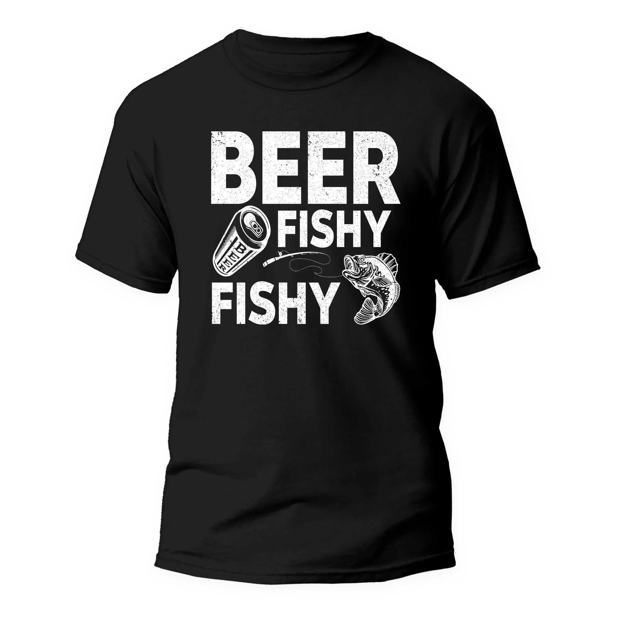 Outdoorzees Beer Fishy Fishy Man T-Shirt
