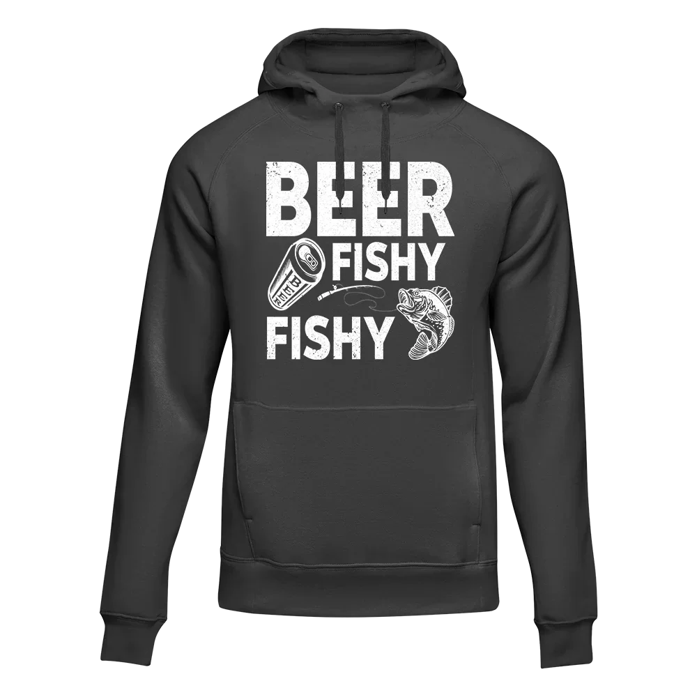 Outdoorzees Beer Fishy Fishy Unisex Hoodie - Image 2