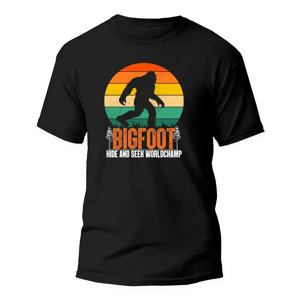 Outdoorzees Bigfoot Hide And Seek Man T-Shirt