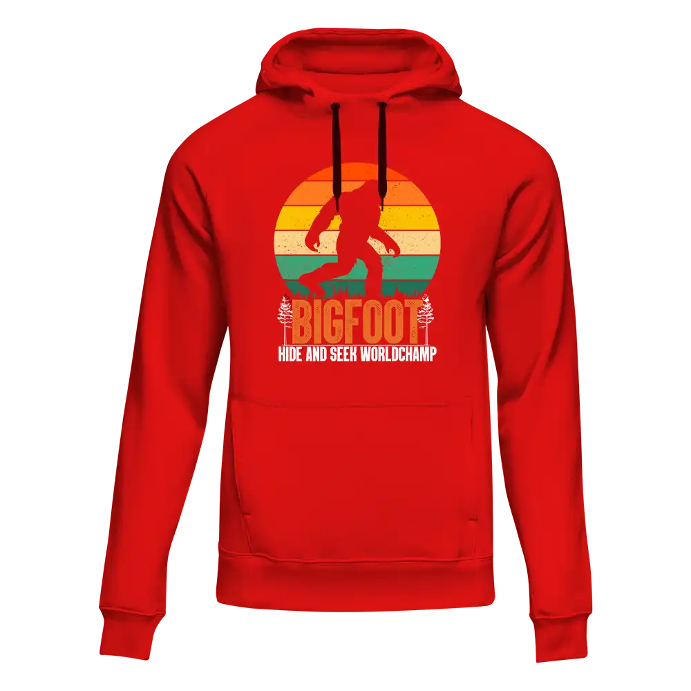 Outdoorzees Bigfoot Hide And Seek Unisex Hoodie - Image 2