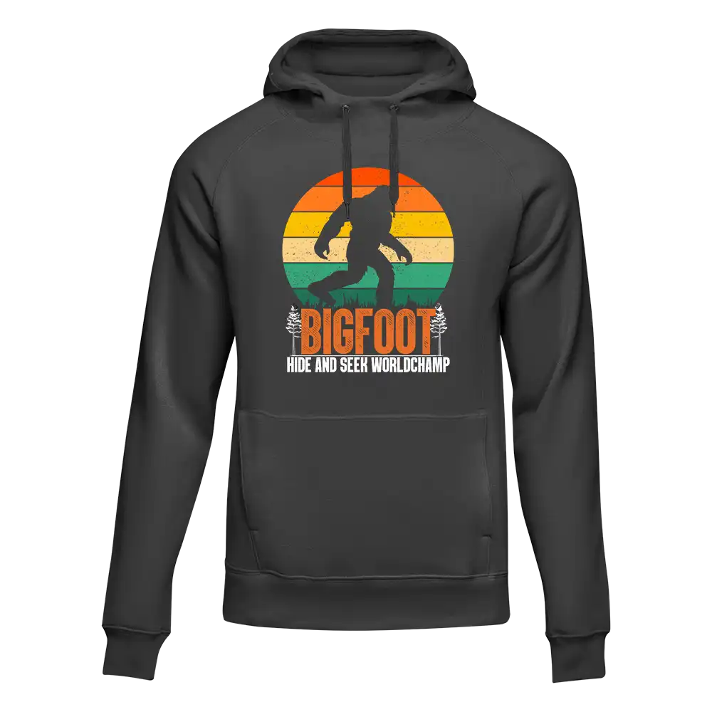 Outdoorzees Bigfoot Hide And Seek Unisex Hoodie - Image 5