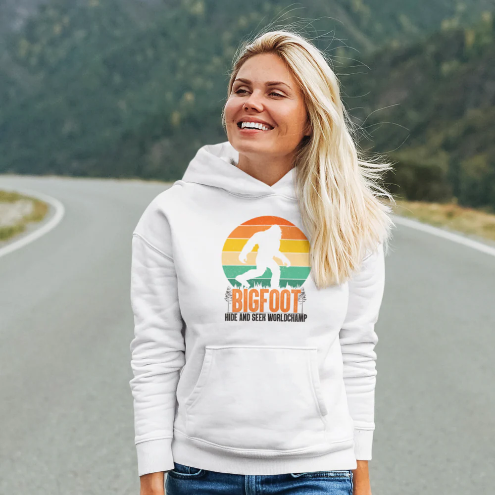 Outdoorzees Bigfoot Hide And Seek Unisex Hoodie - Image 7