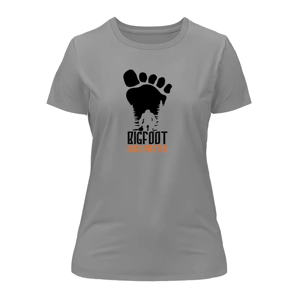 Outdoorzees Bigfoot Lives Matter T-Shirt for Women - Image 3