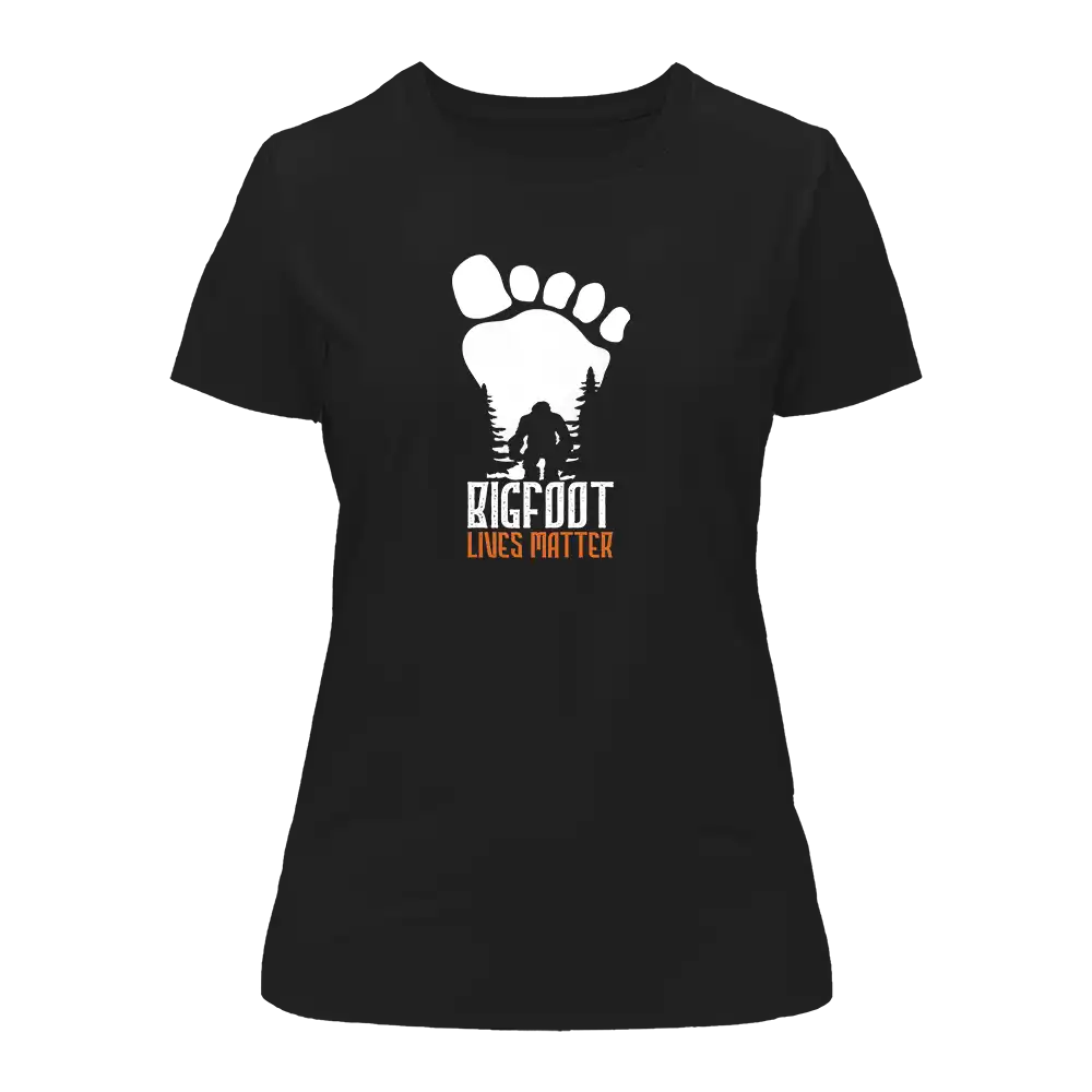 Outdoorzees Bigfoot Lives Matter T-Shirt for Women - Image 4