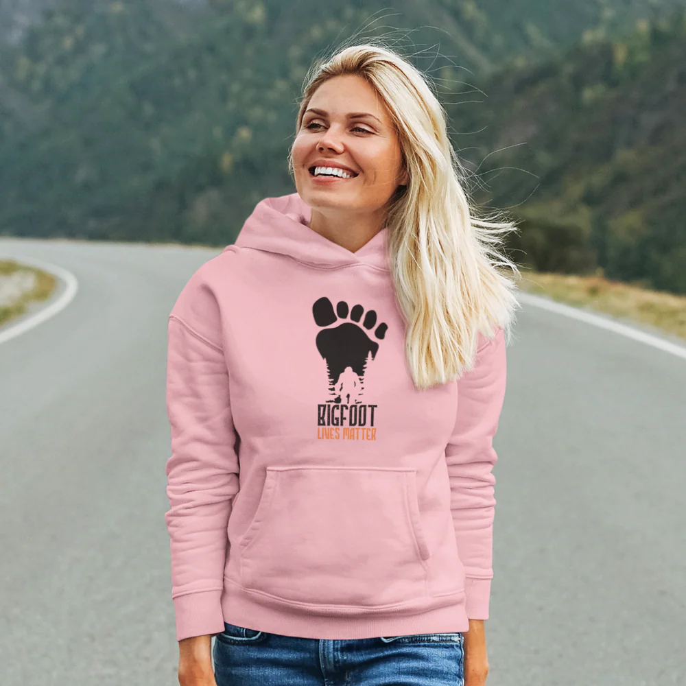 Outdoorzees Bigfoot Lives Matter Unisex Hoodie - Image 5