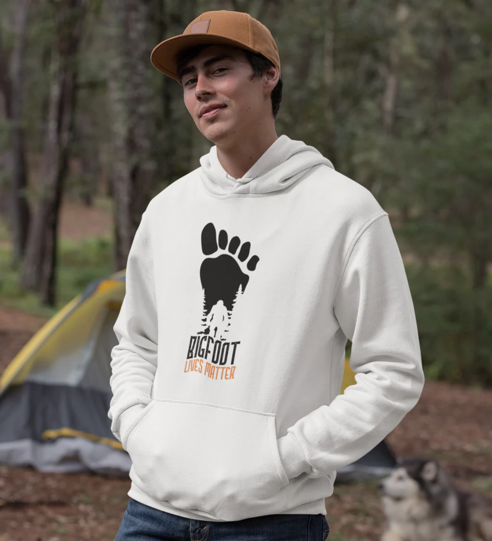 Outdoorzees Bigfoot Lives Matter Unisex Hoodie - Image 6