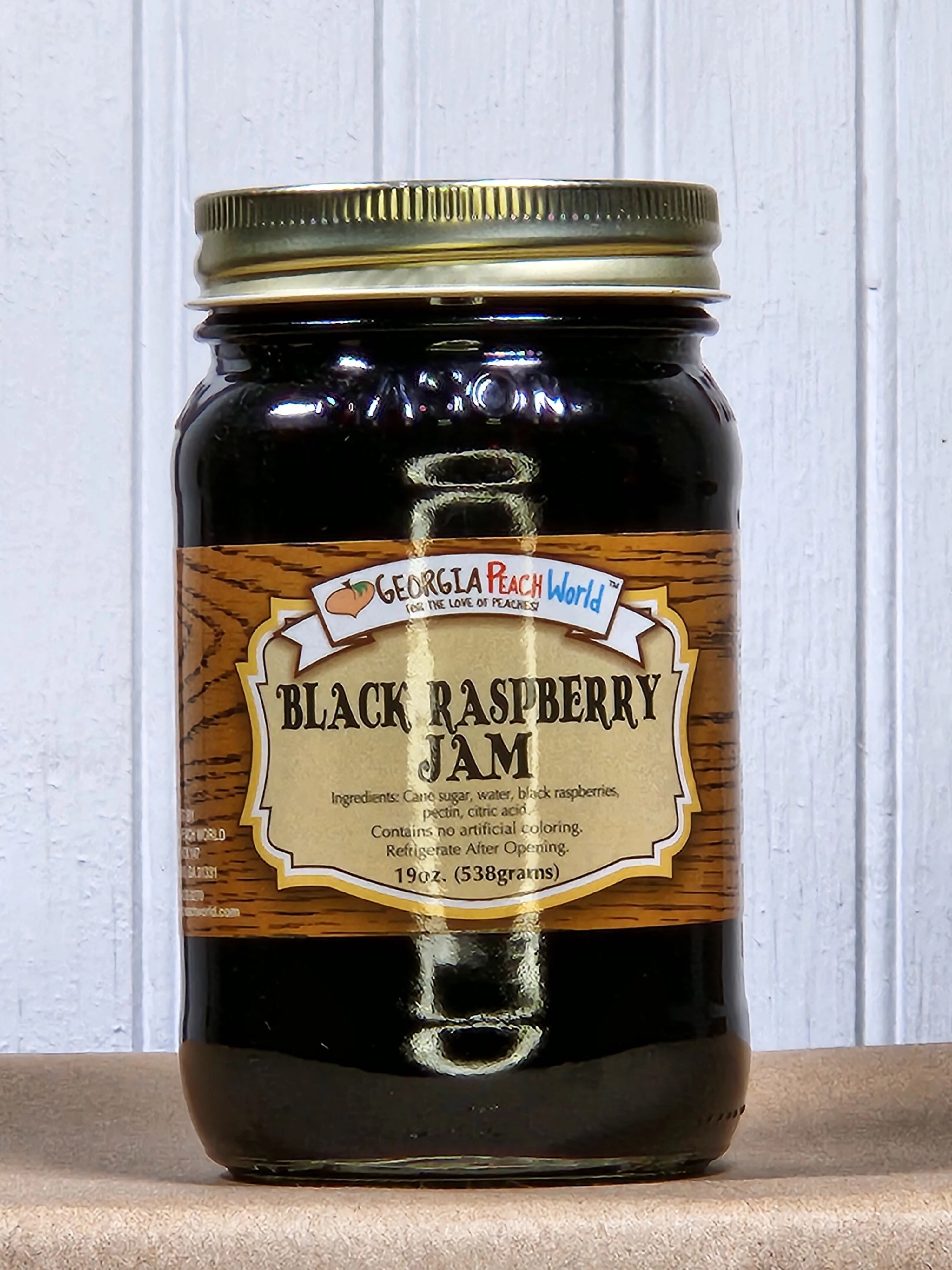Georgia Peach Black Raspberry Jam