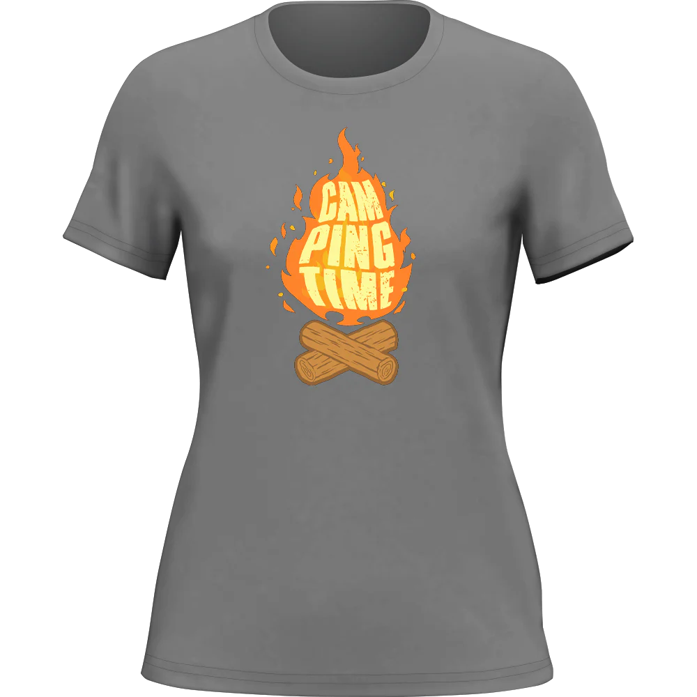 Outdoorzees Camp Fire T-Shirt for Women - Image 2