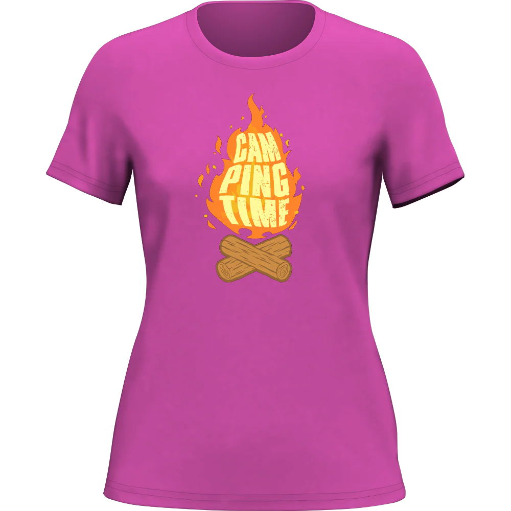 Outdoorzees Camp Fire T-Shirt for Women - Image 3