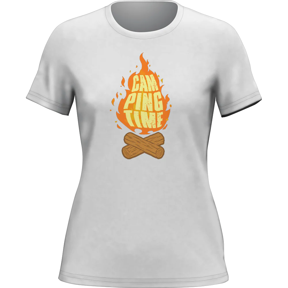 Outdoorzees Camp Fire T-Shirt for Women - Image 5