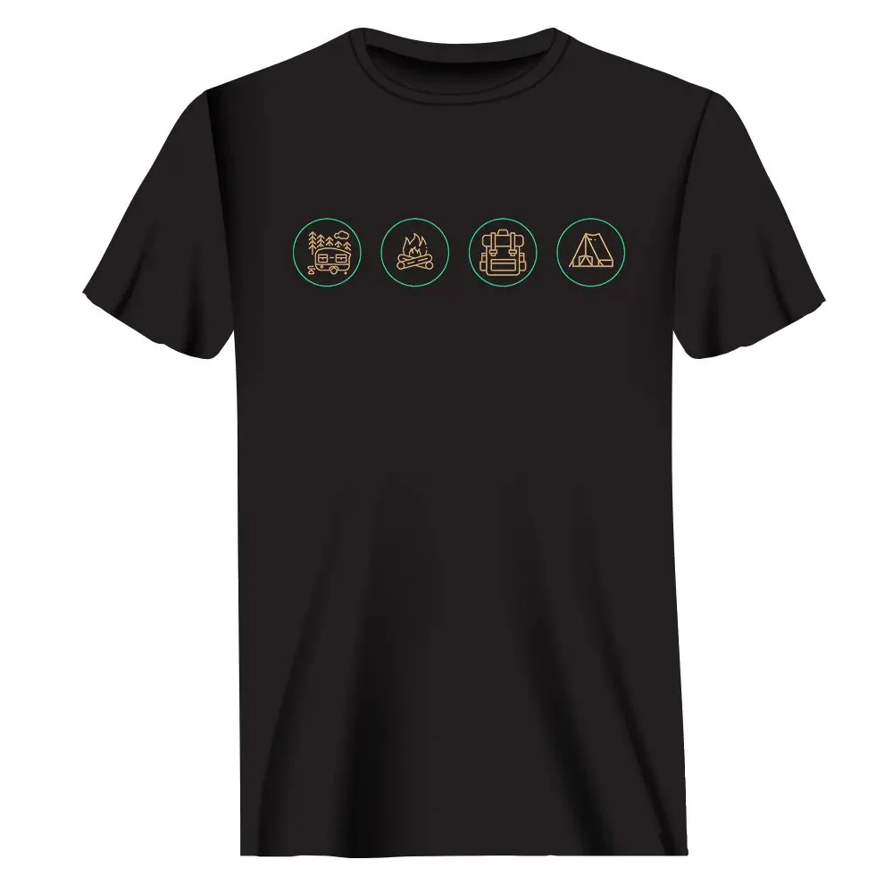 Outdoorzees Camp Life Man T-Shirt - Image 2