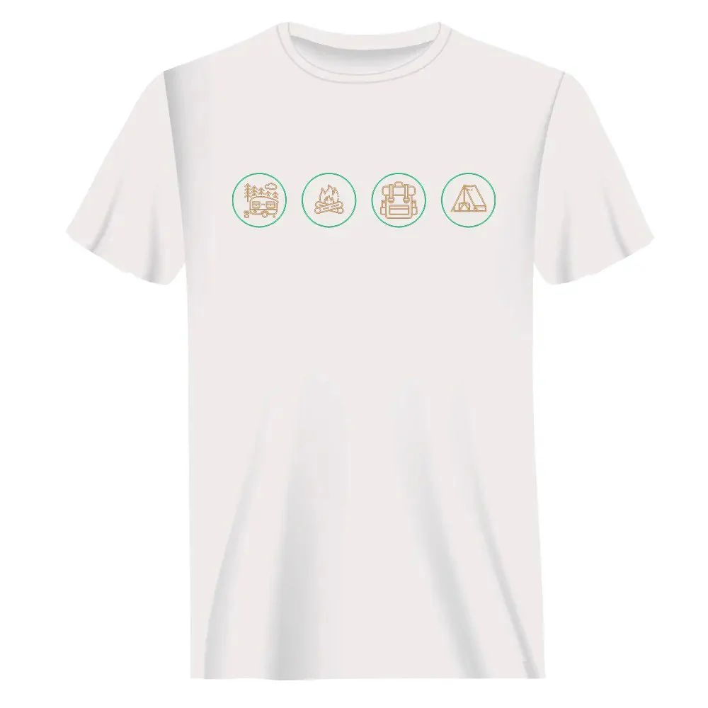 Outdoorzees Camp Life Man T-Shirt - Image 3
