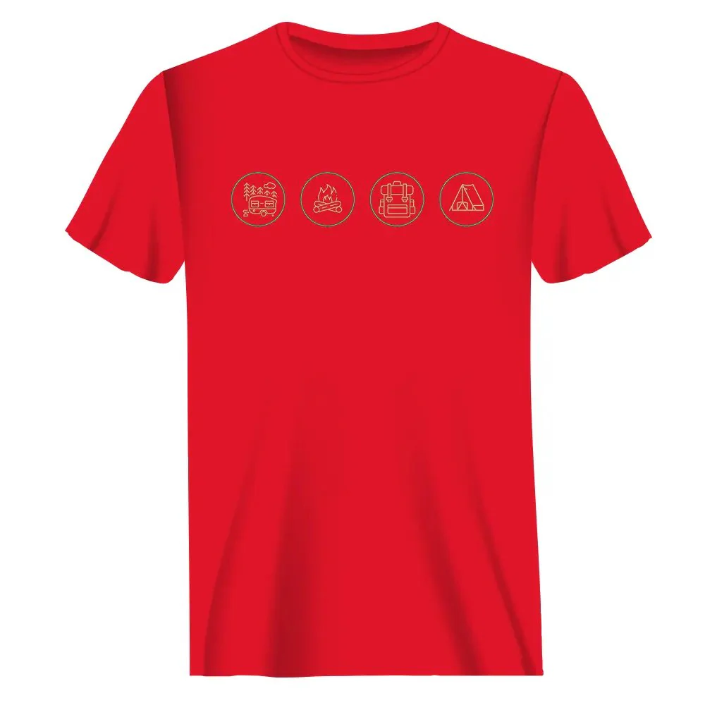 Outdoorzees Camp Life Man T-Shirt - Image 4