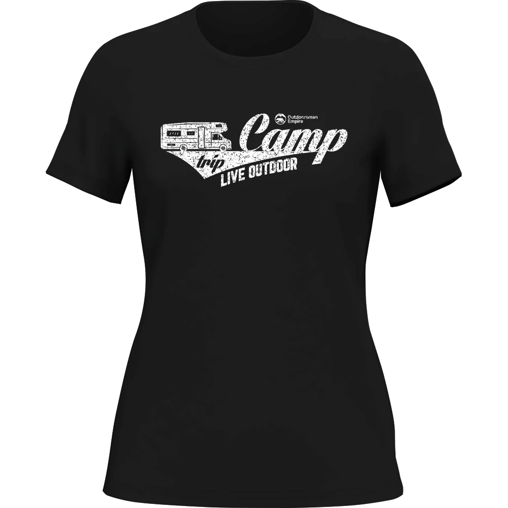 Outdoorzees Camp Trip T-Shirt for Women