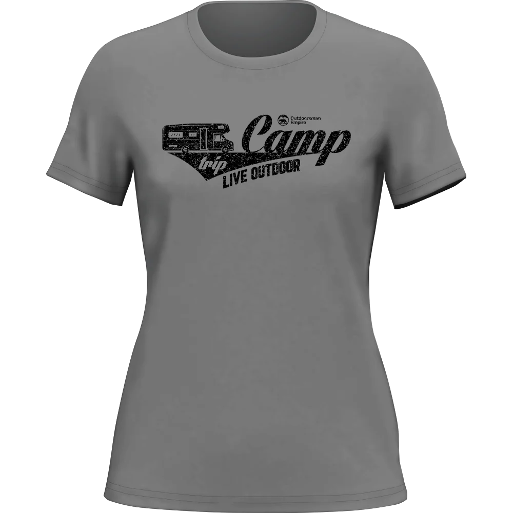 Outdoorzees Camp Trip T-Shirt for Women - Image 2
