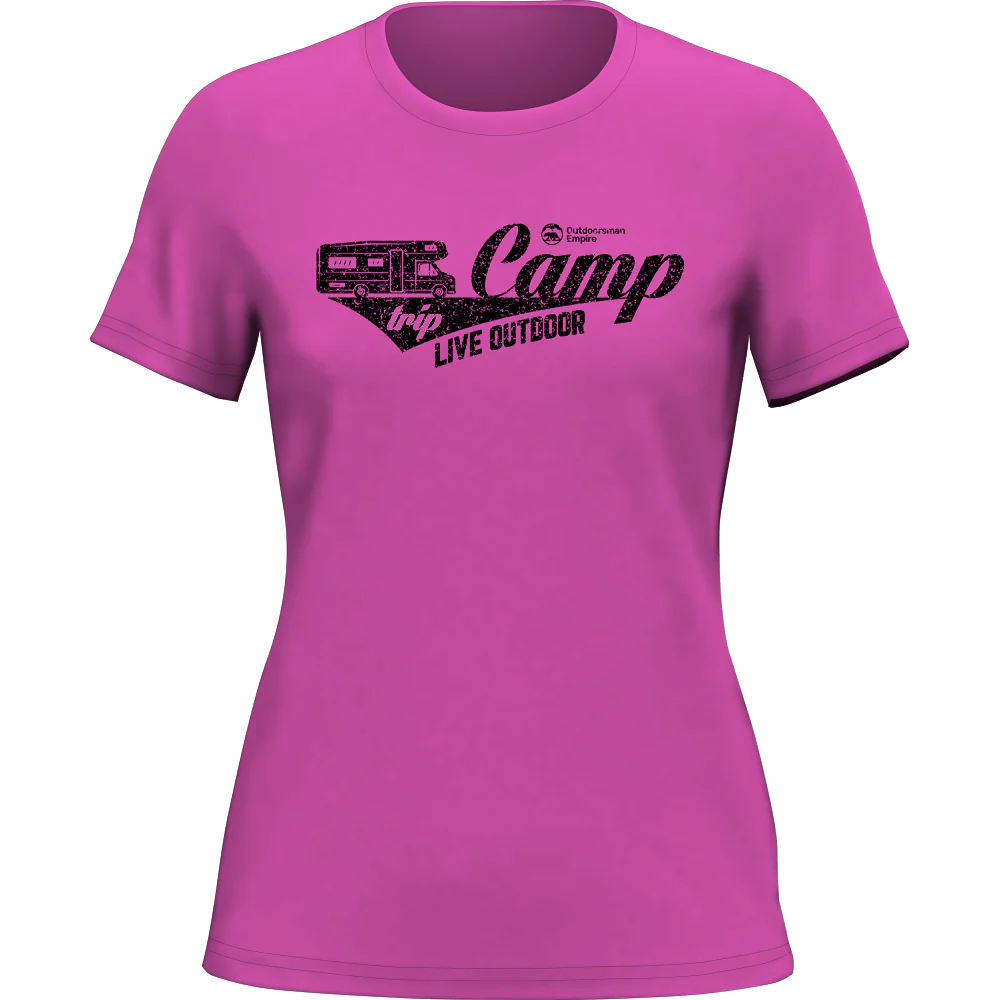 Outdoorzees Camp Trip T-Shirt for Women - Image 3